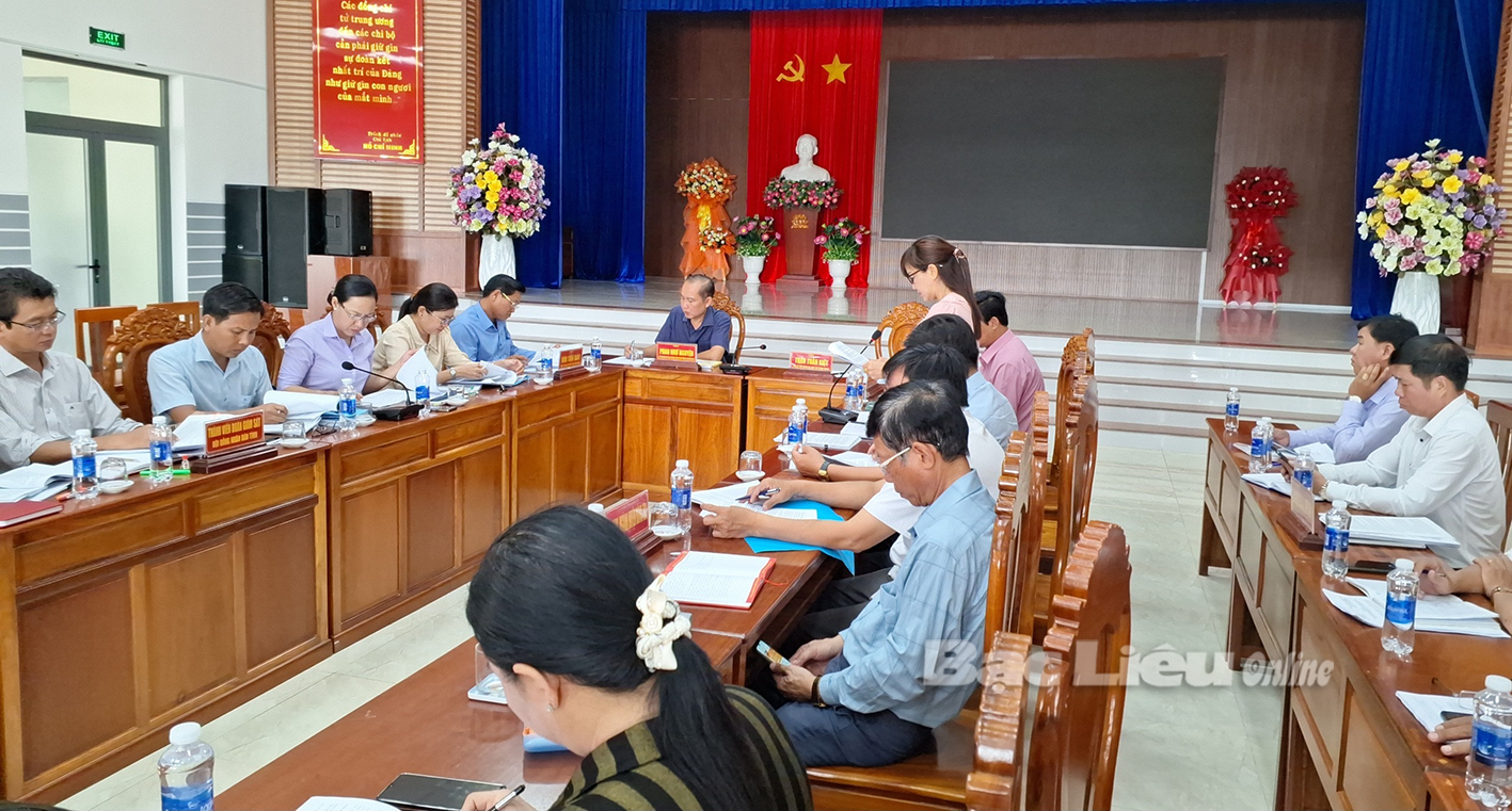 Hầu hết các kiến nghị của Đoàn giám sát HĐND tỉnh đều được huyện Đông Hải triển khai thực hiện tốt